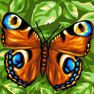 Grafitec Tapestry Wall Art No 16012 Brown Butterfly available for sale at Gabriele's Sewing & Crafts