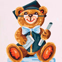 Grafitec Tapestry Wall Art No 3180 Diploma Bear available for sale at Gabriele's Sewing & Crafts
