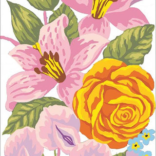 Grafitec Tapestry Wall Art No 8061 Roses and Lillies available for sale at Gabriele's Sewing & Crafts