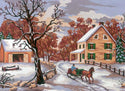 Grafitec Tapestry Wall Art No 6189 Winter Scene available for sale at Gabriele's Sewing & Crafts