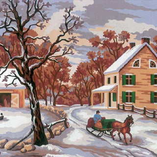 Grafitec Tapestry Wall Art No 6189 Winter Scene available for sale at Gabriele's Sewing & Crafts