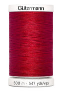 Gutermann 100% Polyester Thread #156 Sew All 500m from Gabriele's Sewing& Crafts. www.gabriele.co.nz