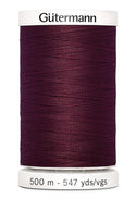 Gutermann 100% Polyester Thread #369 Sew All 500m from Gabriele's Sewing& Crafts. www.gabriele.co.nz