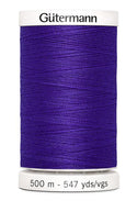 Gutermann 100% Polyester Thread #810 Sew All 500m from Gabriele's Sewing& Crafts. www.gabriele.co.nz
