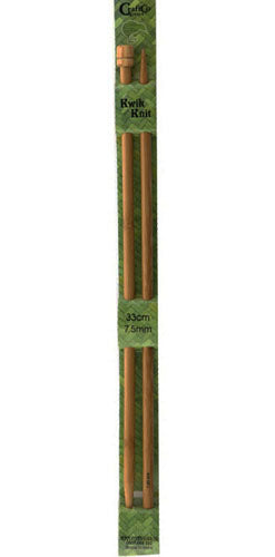 Kwik Knit Bamboo Single Pointed Knitting Needles