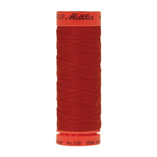 Mettler Metrosene 100% Polyester Cotton #0501 Wildfire from Gabriele's Sewing & Crafts is a durable fine sewing thread that sews delicate silks to tough denim.