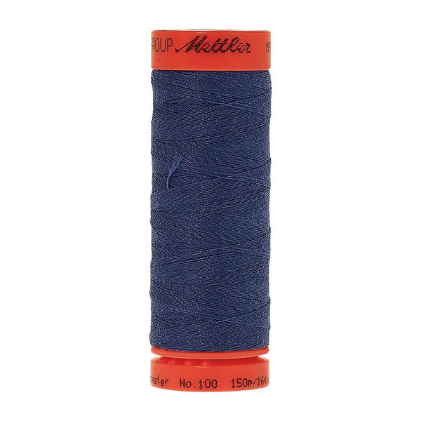 Mettler Metrosene 100% Polyester Cotton #0583 Bellflower from Gabriele's Sewing & Crafts is a durable fine sewing thread that sews delicate silks to tough denim.