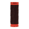 Mettler Metrosene 100% Polyester Cotton #0793 Mahogany from Gabriele's Sewing & Crafts is a durable fine sewing thread that sews delicate silks to tough denim.