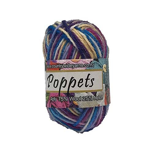 Countrywide Poppets 4 ply Wool and Acrylic Blend
