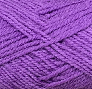 Woolly 8ply Rainbow Superwash 100% Wool Shade 6 Dark Lilac | Gabriele's Sewing & Crafts