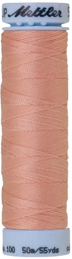 Mettler Seralon 100% Polyester Thread Shade 0075 Iced Pink available from Gabriele's Sewing & Crafts