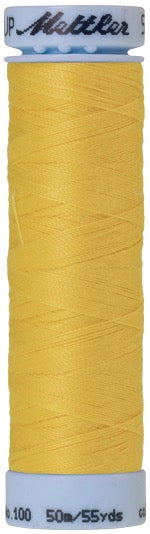 Mettler Seralon 100% Polyester Thread Shade 0113 Buttercup available from Gabriele's Sewing & Crafts