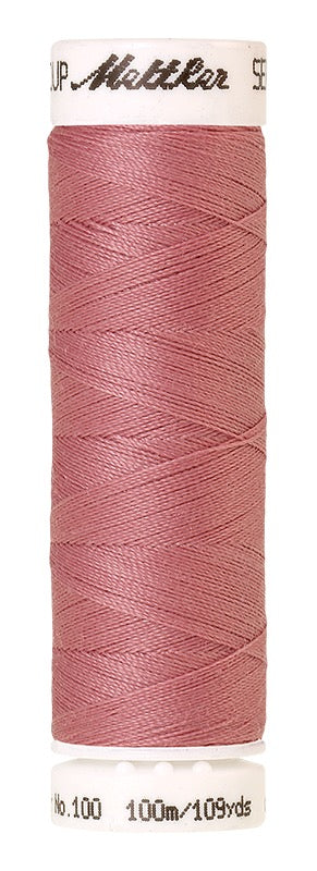 Mettler Seralon 100% Polyester Thread Shade 0156 Pink Rose available from Gabriele's Sewing & Crafts
