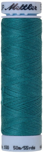 Mettler Seralon 100% Polyester Thread Shade 0232 Truly Teal available from Gabriele's Sewing & Crafts