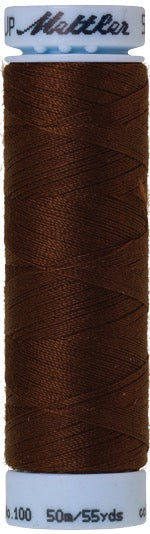 Mettler Seralon 100% Polyester Thread Shade 0263 Redwood available from Gabriele's Sewing & Crafts