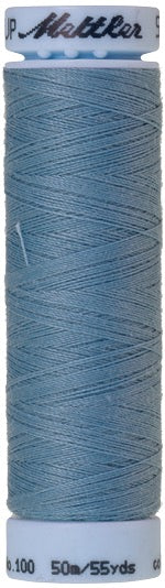 Mettler Seralon 100% Polyester Thread Shade 0272 Azure Blue available from Gabriele's Sewing & Crafts