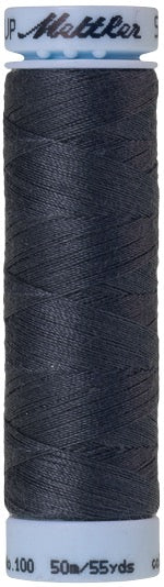 Mettler Seralon 100% Polyester Thread Shade 0311 Blue Shadow available from Gabriele's Sewing & Crafts