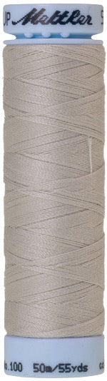 Mettler Seralon 100% Polyester Thread Shade 0411Mystic Grey available from Gabriele's Sewing & Crafts