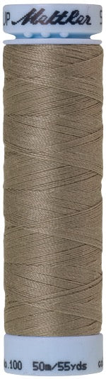 Mettler Seralon 100% Polyester Thread Shade 0413 Titan Gray available from Gabriele's Sewing & Crafts