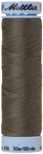 Mettler Seralon 100% Polyester Thread Shade 0415 Old Tin available from Gabriele's Sewing & Crafts