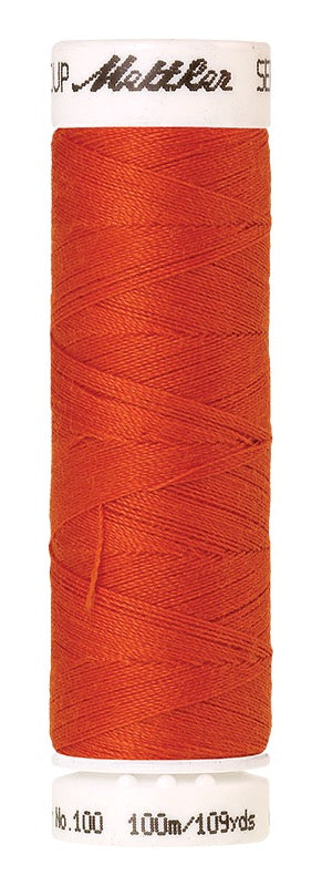 Mettler Seralon 100% Polyester Thread Shade 0450 Paprika available from Gabriele's Sewing & Crafts
