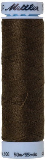 Mettler Seralon 100% Polyester Thread Shade 0523 Pumpkin Seed available from Gabriele's Sewing & Crafts