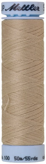 Mettler Seralon 100% Polyester Thread Shade 0537 Oatflakes available from Gabriele's Sewing & Crafts
