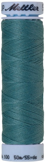Mettler Seralon 100% Polyester Thread Shade 0611 Blue-Green Opal available from Gabriele's Sewing & Crafts