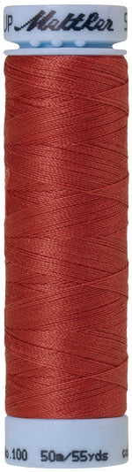 Mettler Seralon 100% Polyester Thread Shade 0623 Blood Orange available from Gabriele's Sewing & Crafts