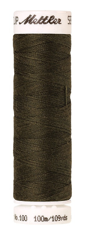 Mettler Seralon 100% Polyester Thread Shade 0660 Umber available from Gabriele's Sewing & Crafts