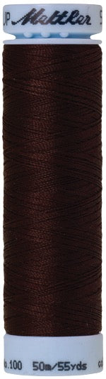 Mettler Seralon 100% Polyester Thread Shade 0793 Mahogany available from Gabriele's Sewing & Crafts