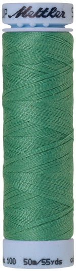 Mettler Seralon 100% Polyester Thread Shade 0907 Bottle Green available from Gabriele's Sewing & Crafts