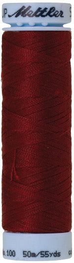 Mettler Seralon 100% Polyester Thread Shade 0918 Cranberry available from Gabriele's Sewing & Crafts