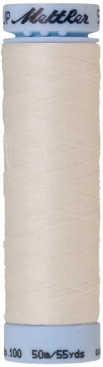 Mettler Seralon 100% Polyester Thread Shade 1000 Eggshell available from Gabriele's Sewing & Crafts