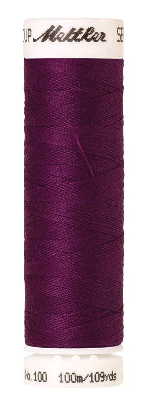 Mettler Seralon 100% Polyester Thread Shade 1062 Purple Passion available from Gabriele's Sewing & Crafts