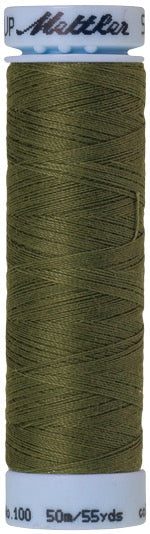 Mettler Seralon 100% Polyester Thread Shade 1210 Seagrass available from Gabriele's Sewing & Crafts