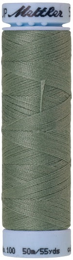 Mettler Seralon 100% Polyester Thread Shade 1214 Vintage Blue available from Gabriele's Sewing & Crafts