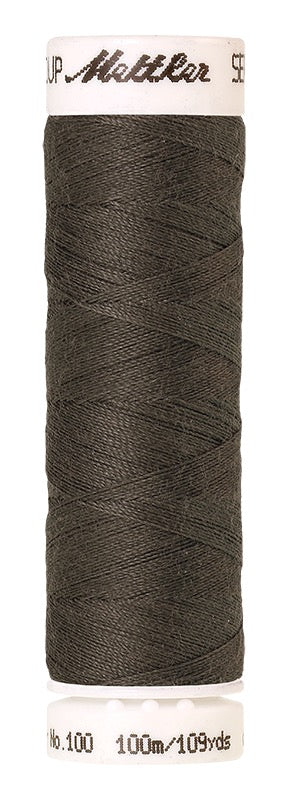 Mettler Seralon 100% Polyester Thread Shade 1239 Pewter available from Gabriele's Sewing & Crafts