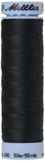 Mettler Seralon 100% Polyester Thread Shade 1242 Drab Darkblue available from Gabriele's Sewing & Crafts