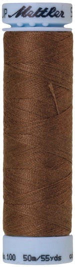 Mettler Seralon 100% Polyester Thread Shade 1380 Espresso available from Gabriele's Sewing & Crafts