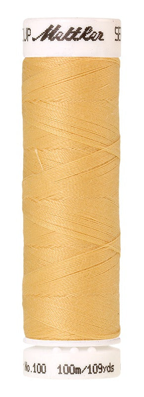Mettler Seralon 100% Polyester Thread Shade 1454 Banana Peel available from Gabriele's Sewing & Crafts
