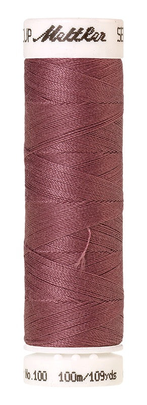 Mettler Seralon 100% Polyester Thread Shade 1460 Light Rosewood available from Gabriele's Sewing & Crafts