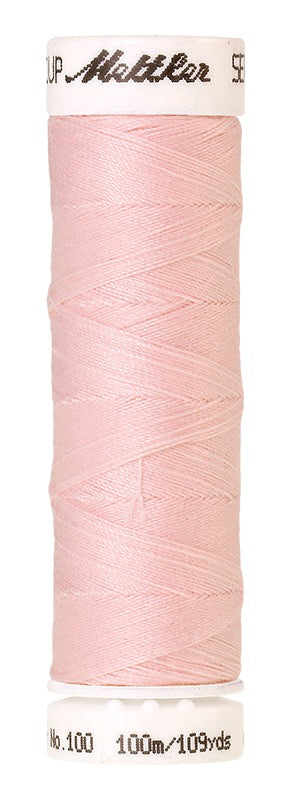 Mettler Seralon 100% Polyester Thread Shade 3518 Carnation available from Gabriele's Sewing & Crafts