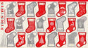 Nutex Christmas Fabric Advent Calendars, Stockings & Santa Sacks