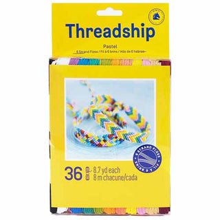 DMC Pastel Colours Threadship 6-Strand 36-Pack | Gabriele's Sewing & Crafts