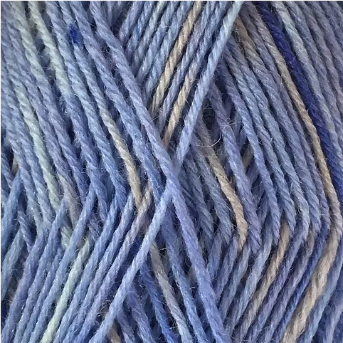Woolly 4ply Jack and Jill 100% Wool Shade 148 Blue Grey | Gabriele's Sewing & Crafts