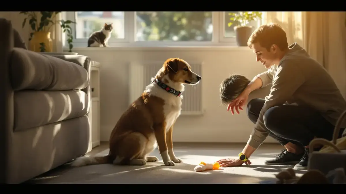 Dogs Act Like Toddlers When They Try to Help Humans